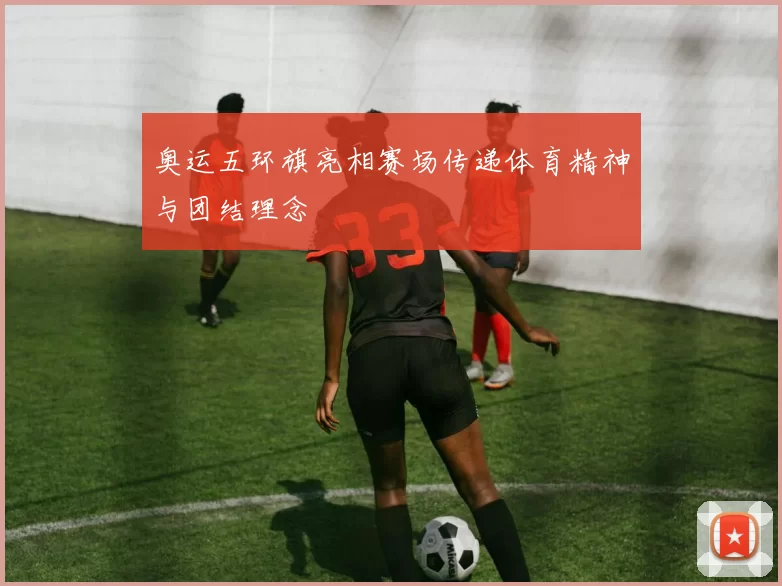 奥运五环旗亮相赛场传递体育精神与团结理念